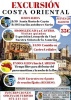 Excursión a la Costa Oriental el próximo 29 de agosto